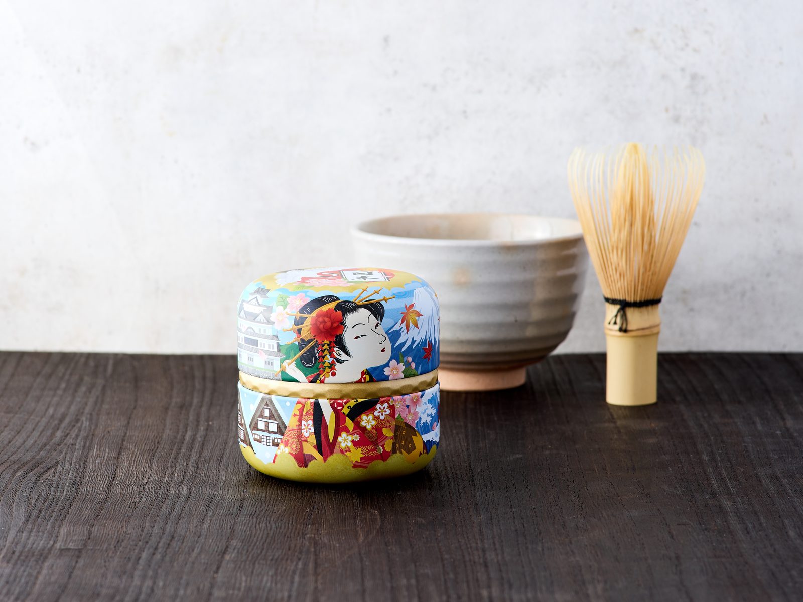 Domestic natsume tea caddy (Maiko)